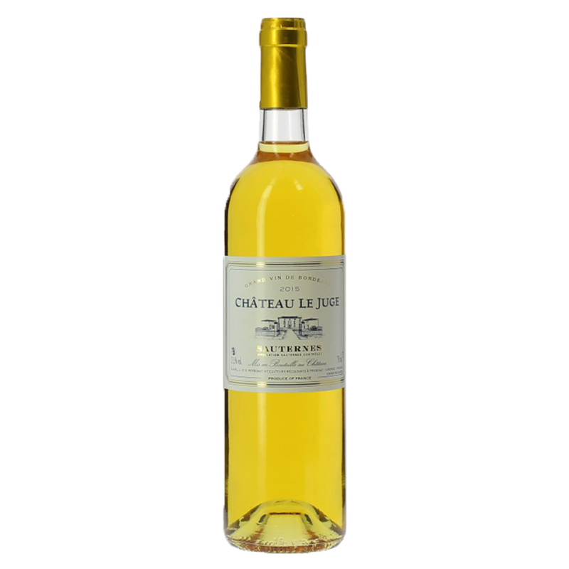 VIN SAUTERNES BLANC MOELLEUX CHÂTEAU LE JUGE 2015
