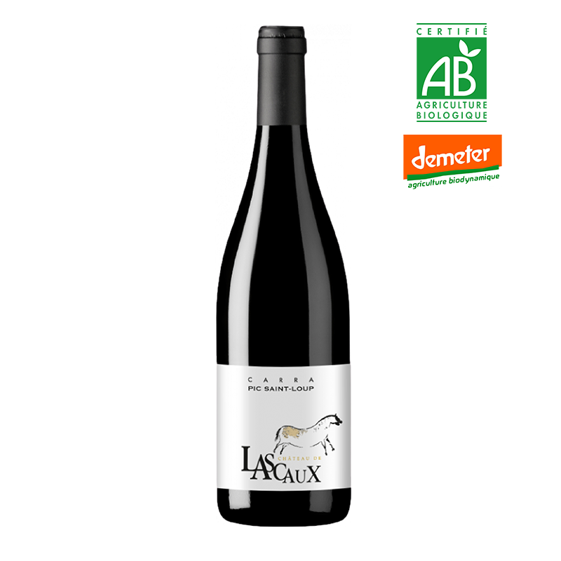 Vin Pic Saint Loup Château de Lascaux Cuvée Carra 2020