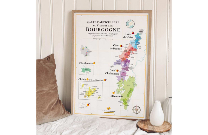 La Carte des Vins de Bourgogne