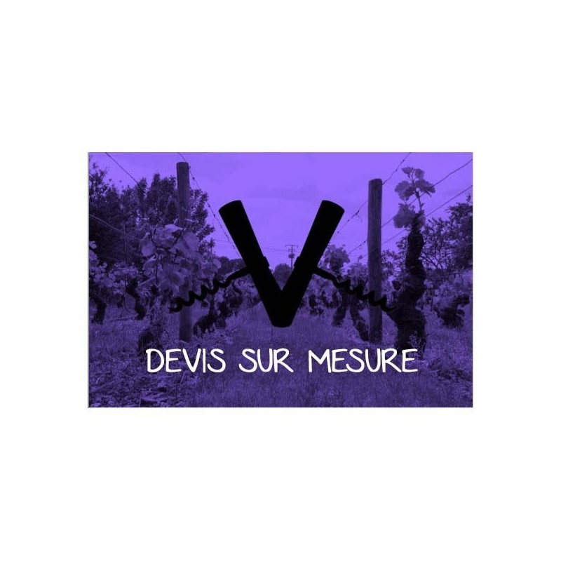 DEVIS SUR MESURE - MODIFICATION TICKET DEGUSTATION VIN-SPIRITUEUX