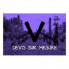 DEVIS SUR MESURE - MODIFICATION TICKET DEGUSTATION VIN-SPIRITUEUX