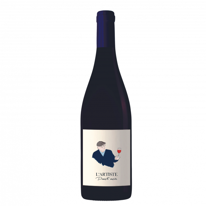 VIN DE FRANCE ROUGE PINOT NOIR BOUGRIER L’ARTISTE 2024