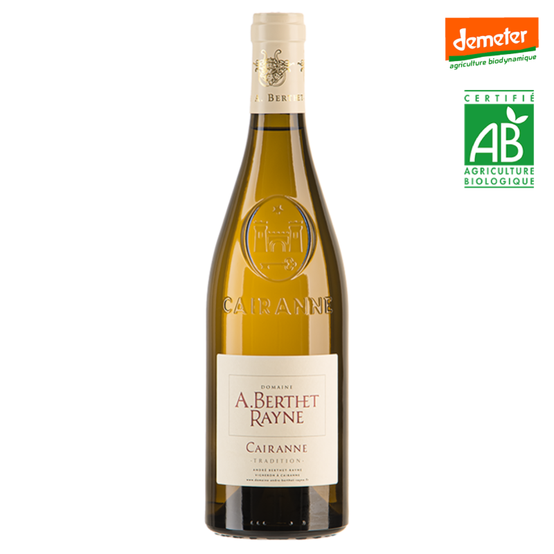 VIN CAIRANNE BLANC DOMAINE BERTHET-RAYNE TRADITION 2024