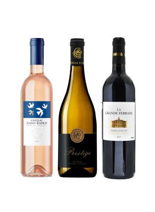 Coffret 3 vins pour offrir