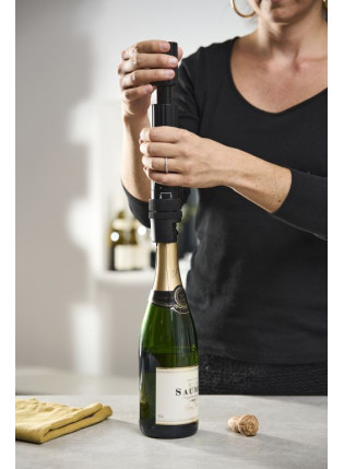 Preserve Duo Peugeot - Pompe de Conservation Double Fonction Vin & Effervescent