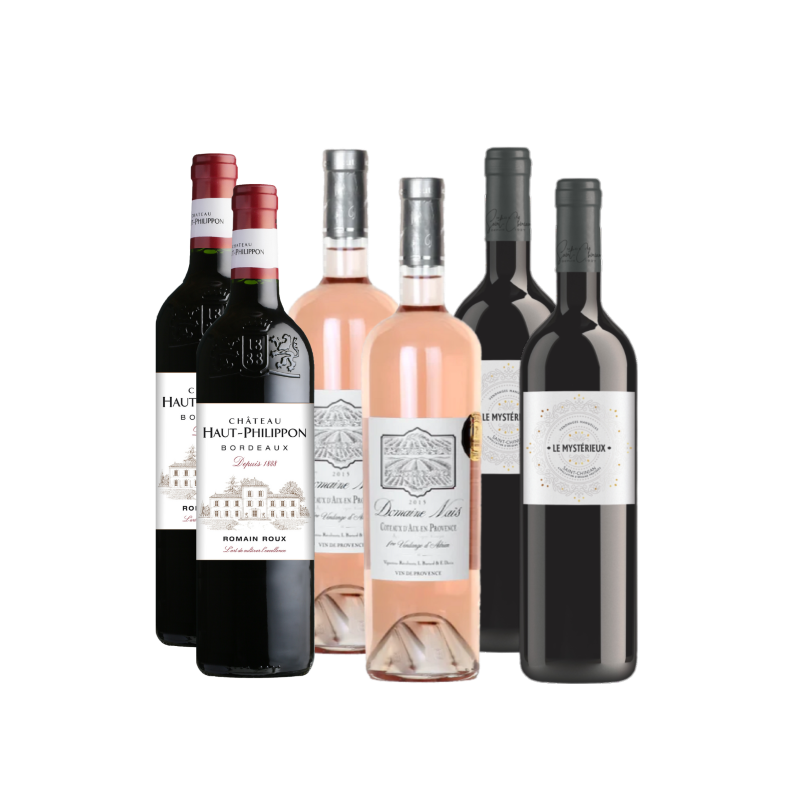 Coffret 6 Vins d'été pour barbecue
