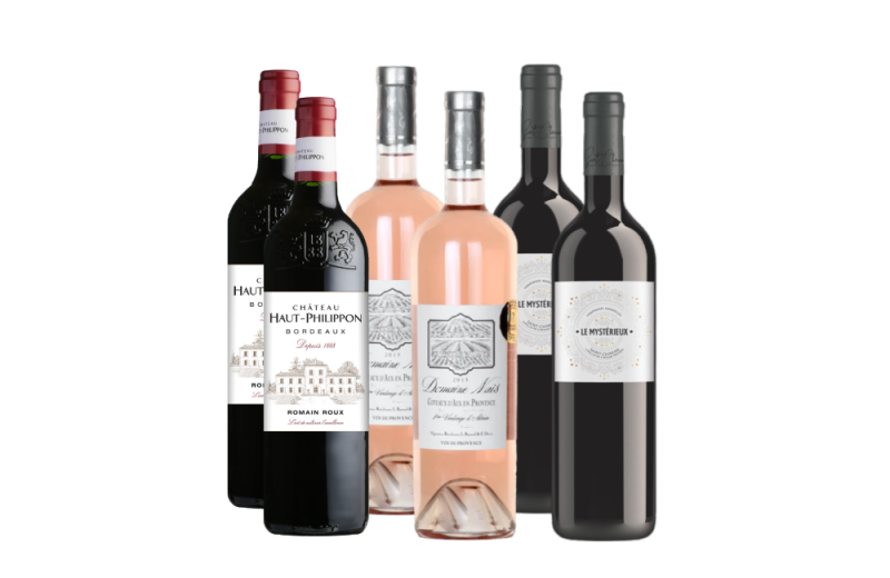 Coffret 6 Vins d'été pour barbecue