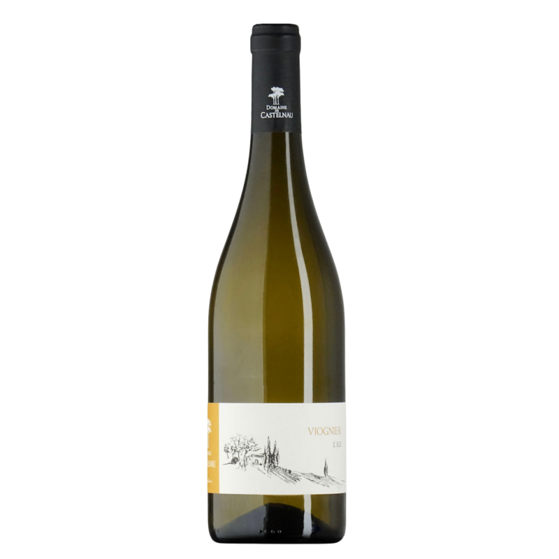 VIN IGP PAYS D’OC BLANC DOMAINE DE CASTELNAU VIOGNIER L’ILE 2025